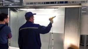 Линия порошковой окраски