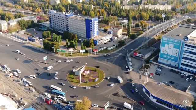 Саратов с высоты птичьего полёта #2