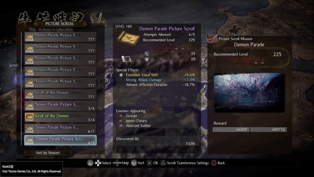 NiOH 2 - Demon Parade Picture Scrolls Explained смотреть онлайн