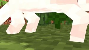 Волчья жизнь - анимация Minecraft.