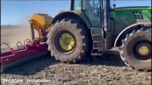 Начало сева трав в Ленобласти. Vredo травяная, луговая, пастбищная сеялка