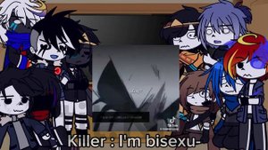 Sans AU react to Killer Sans || ???? || ~ NightKiller - Cream - ColorKiller ~ (SHORT)