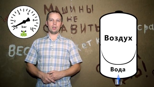 Устройство гидроаккумулятора, принцип работы смотреть онлайн