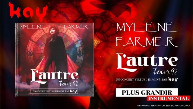 Mylene Farmer - Plus Grandir (Instrumental) - L'autre Tour 92 (DIY Live)!