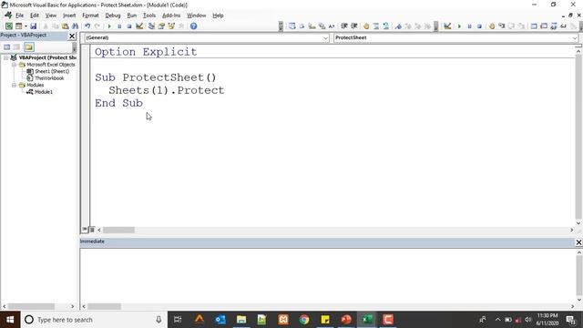 Protect and Unprotect Sheets Using VBA | Excel VBA Tutorial in Hindi смотреть онлайн