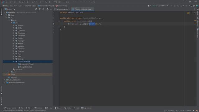 Паттерны в Java (Template Method) смотреть онлайн