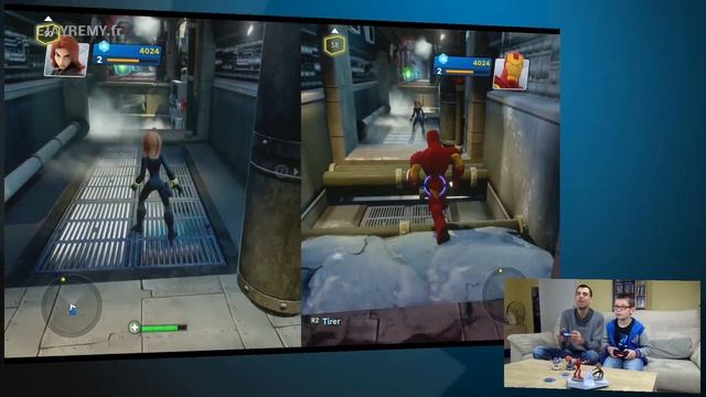 Disney Infinity 2.0: Marvel Super Heroes - Gameplay & Fail en famille ! Family Geek - Ejayremy смотреть онлайн