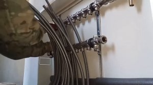 Подключение радиаторов и гребенки трубой "rehau"(27)