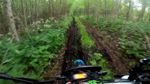 Kayo T2 enduro 172fmm. Эндуро покатушка по лесам. Часть 2