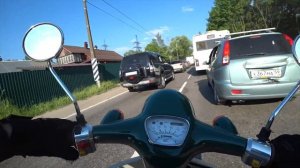 ПУТЕШЕСТВИЕ НА СКУТЕРЕ 50 КУБОВ ТРИ МАЯКА часть 1
