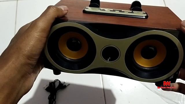 TOPROAD Portable Bluetooth Speaker Subwoofer FM Radio Wood Design 2000mAh - XM6 смотреть онлайн