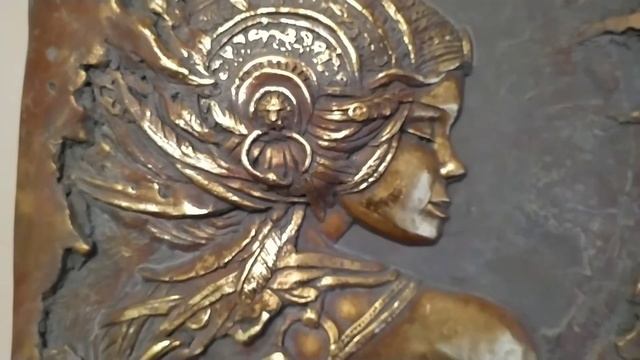 Обзор объёмных картин (барельефов) созданных в домашних условиях смотреть онлайн