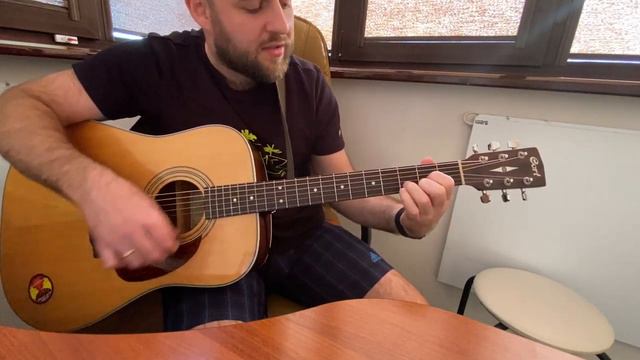 Урок №7.1 (Моё сердце, Сплин). Прохожу курс "Гитара с нуля" смотреть онлайн