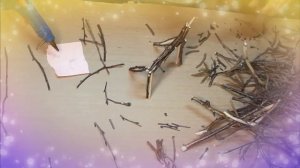 ОЛЕНЬ ИЗ ВЕТОК поделка в сад