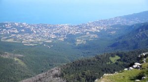 Видеозапись видов с вершины горы Лапата 12 июля 2017 года