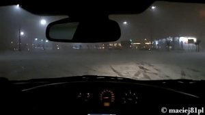 Nissan Primera P12 Snow test 720p