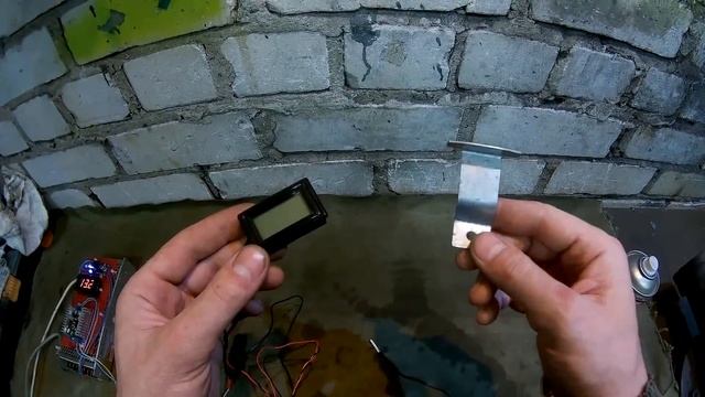 Эндуро/Кросс, дешёвый датчик температуры с дисплеем + установка