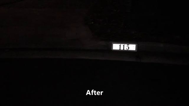 Reflective curb paint vs Reflective address plaque смотреть онлайн