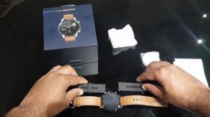 Honor magicwatch 2 46mm brown (Minos) unboxing,change strap and pairing with mobile