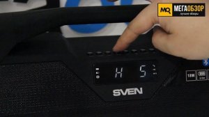 Обзор SVEN PS-470. Портативная акустическая система