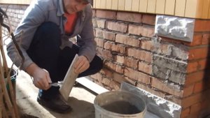 Декоративный камень. Облицовка. Заводим угол.