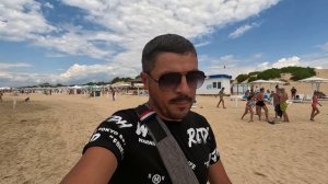 ПЛЯЖ ДЖЕМЕТЕ #АНАПА ШТОРМ НА МОРЕ, ЗАПРЕТ НА КУПАНИЕ