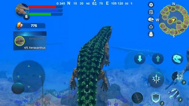 Sarcosuchus Simulator Android Gameplay / Dinosaur Sim 2021 смотреть онлайн