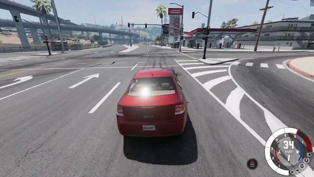 I PUT A V8 INSIDE A CUSTOM FORD FOCUS!? (Customizing Cars Pt.1) | BeamNG.drive смотреть онлайн