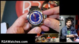The Denissov Motostyle Russian Watch with Swiss ETA 2824 movement