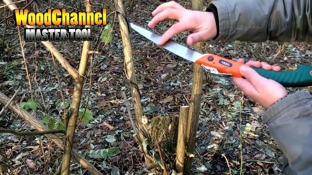 MASTER TOOL////Обзор и тест складной пилы Master Tool. смотреть онлайн