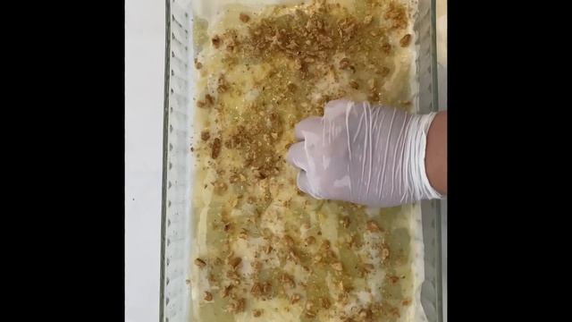 Как сделать турецкую пахлаву с грецкими орехами #ТурецкаяПахлава #ПахлаваРецепт #तुर्कीबकलावा