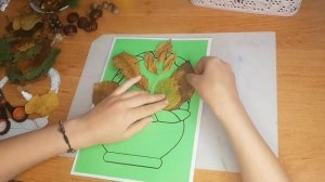 Осенняя корзинка ? Поделка в детский сад ?