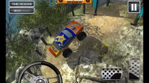GraveDigger 4x4 Hill Climb 3D - Преодоление препятствий на монстртраках.