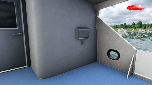 [ОБЗОР МОДОВ] С рельс на воду; теплоход "проект 1430" от TGR Studio; Transport Fever 2.