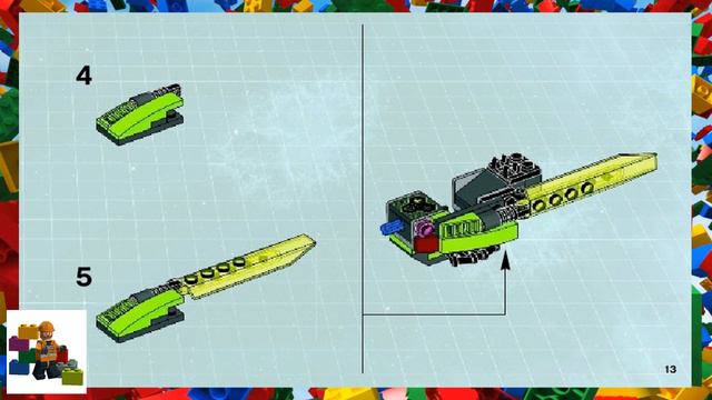 LEGO instructions - Galaxy Squad - 70700 - Space Swarmer смотреть онлайн