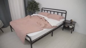 Металлическая кровать Леон