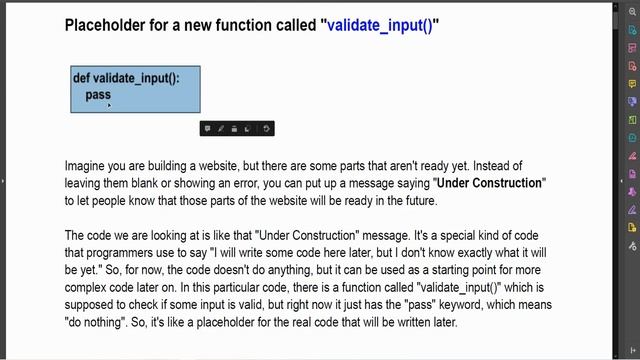Learn Python with ChatGPT: Function Placeholders. Why and When Do We Use Them?