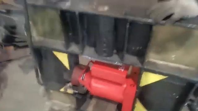 Домкрат гидравлический горизонтальный 50 тонн. Проверка на стенде.