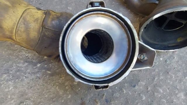 Установка пламегасителя вместо катализатора на автомобилях Kia и Hyundai