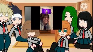 Class 1B react to class 1A//mha react to