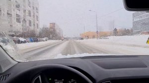шкода Карок - 160 мм против снега