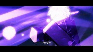 Gojo's Hollow Purple | Roblox Animation