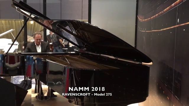 Ravenscroft 275 Concert Grand Piano - NAMM 2018 - Dan Delaney Piano смотреть онлайн