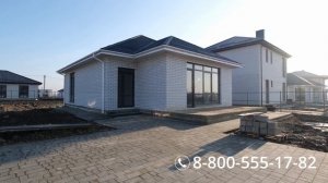 Коттеджный посёлое "Солнечный", город Темрюк. Ход строительства за январь 2023 г.