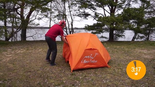 Палатка Outdoor Manul-2 м-6032. Обзор. смотреть онлайн