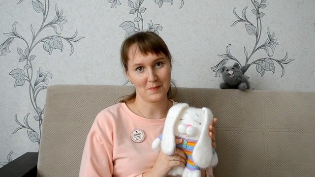 Приглашая на онлайн по вязанию зайчика Сплюши смотреть онлайн