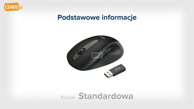 Trust EasyClick Wireless Mouse (16536) myszka - Ceneo.pl смотреть онлайн