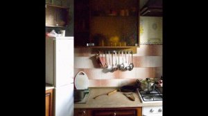 Простая угловая кухня переделанная из старой прямой