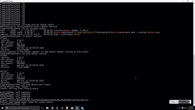 Install Docker and Docker Swarm on CentOS7 смотреть онлайн