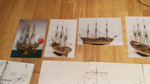 Royal caroline 1749 набор для сборки корабля 1:47